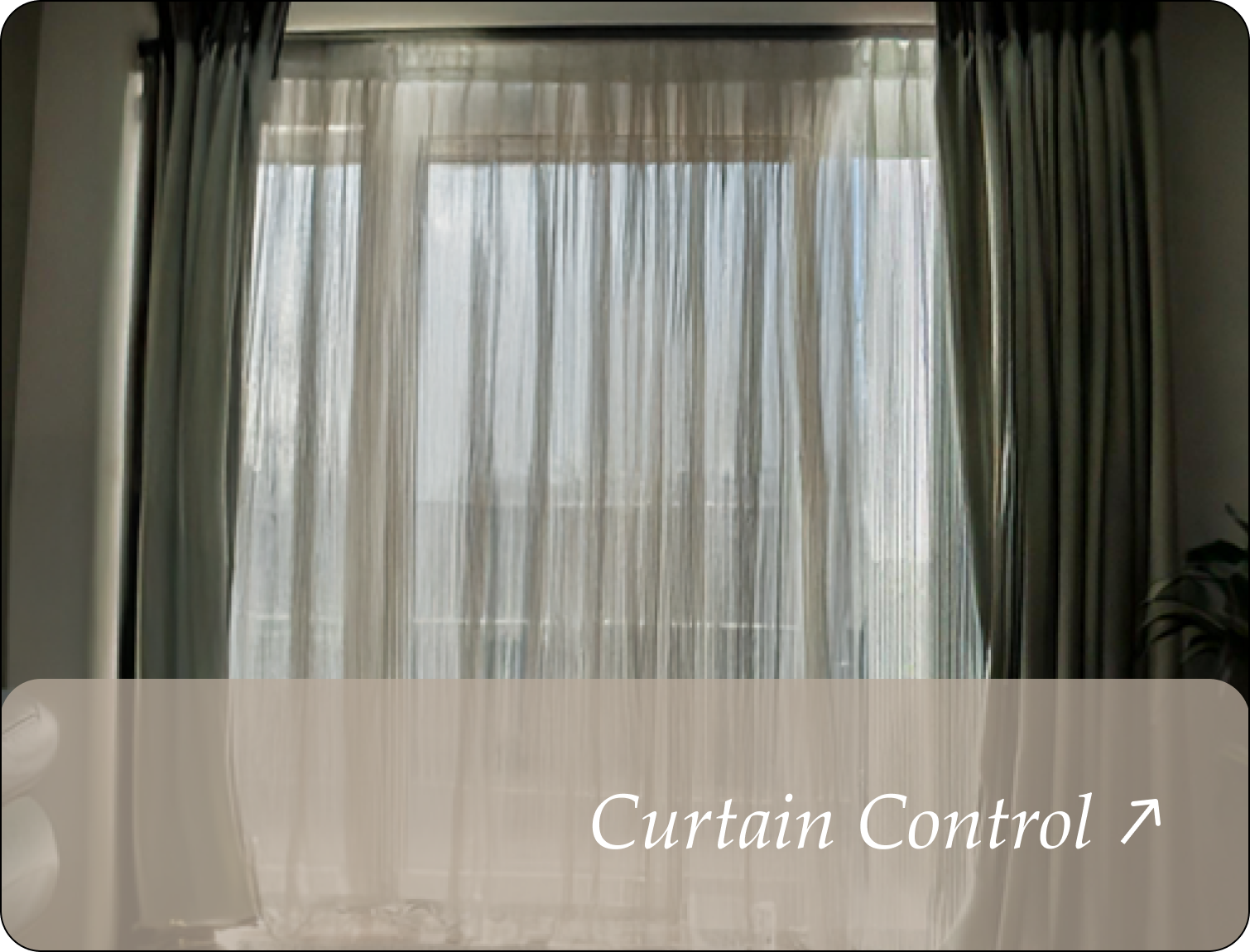 Home automation Hyderabad curtain and lighting control