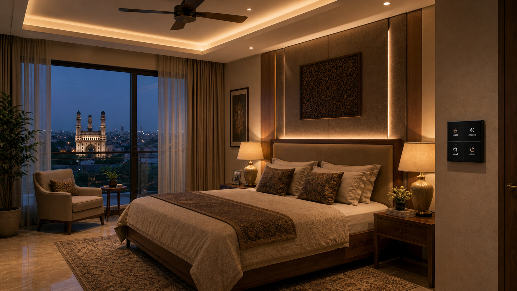 Best home automation ideas for bedrooms living rooms and dining areas