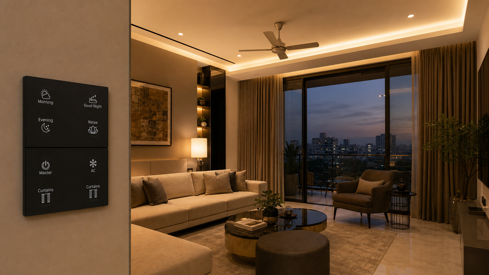 Does home automation increase property value with smart lighting and scene control