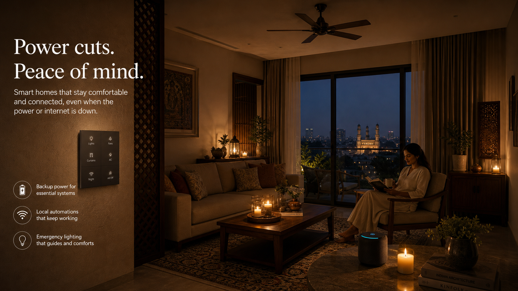 Do smart homes work during power cuts and internet outages