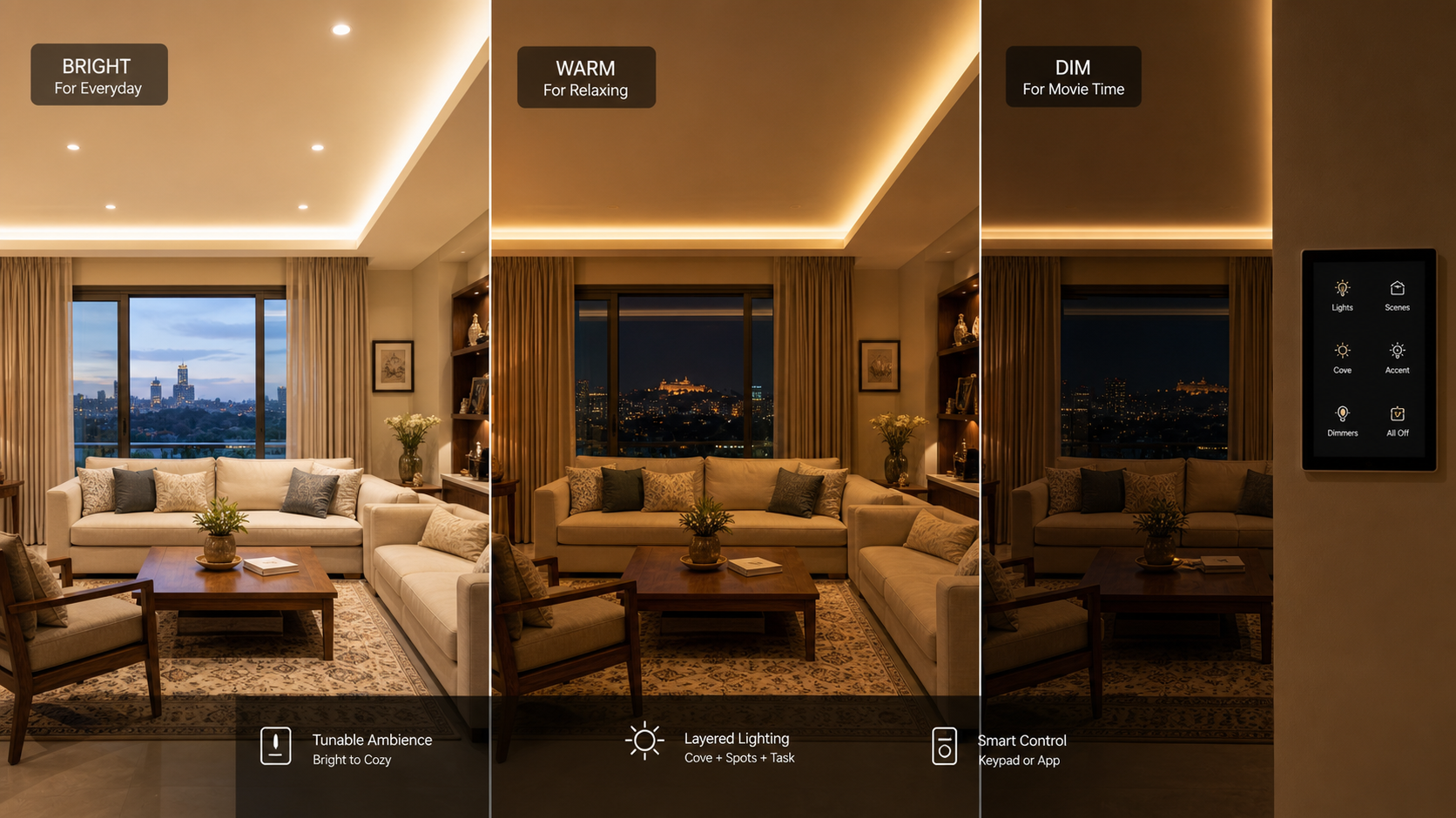 How smart lighting is changing home interior ambience
